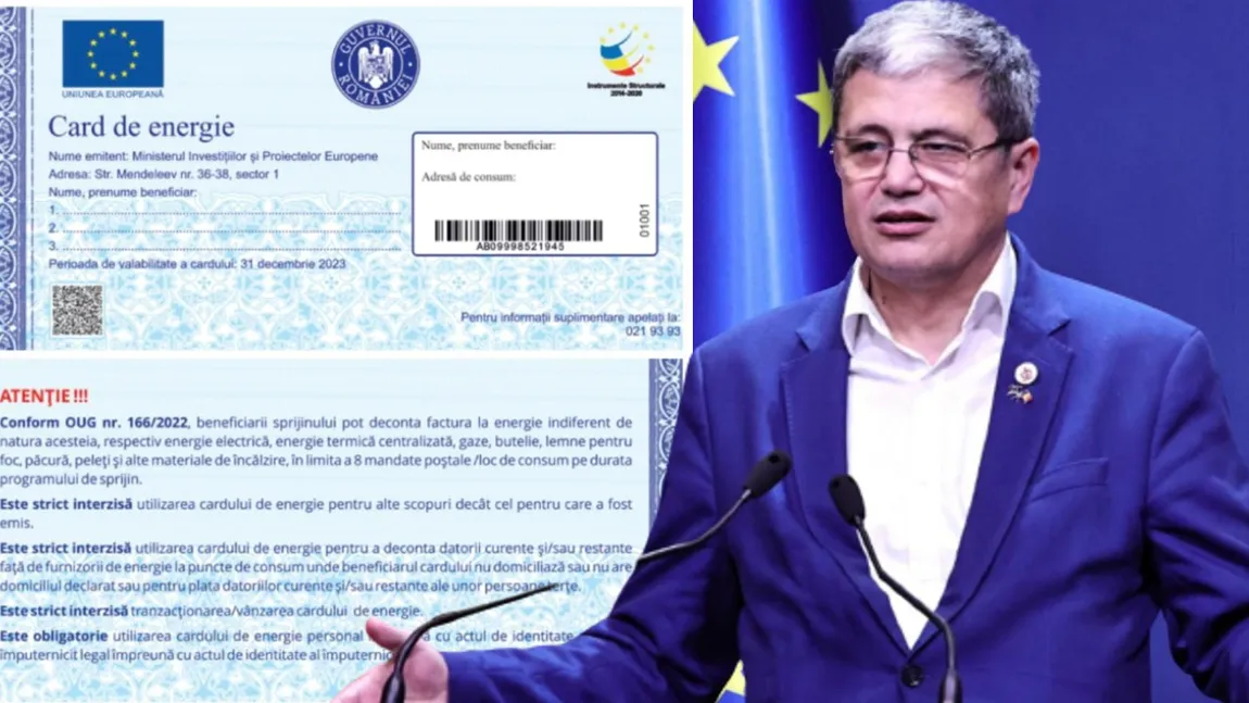 Carduri de energie 2023. Peste 4 milioane de români primesc bani gratis de la Guvern