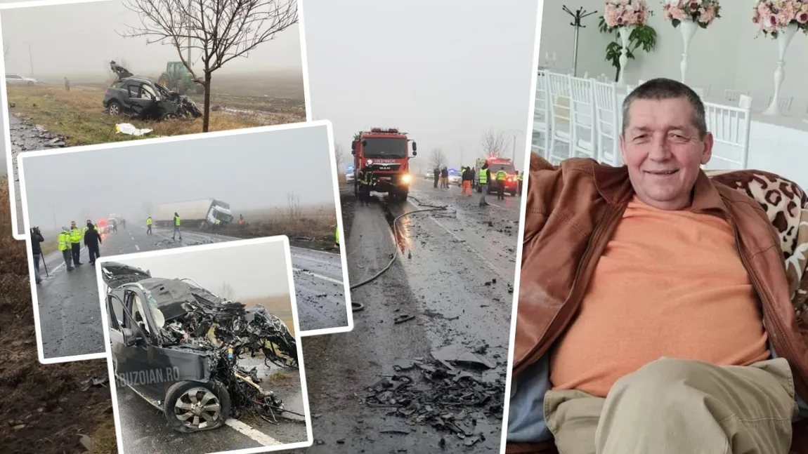 Cine este afaceristul care a murit în accidentul de la Mihăileşti. Cumnatul lui a murit nevinovat