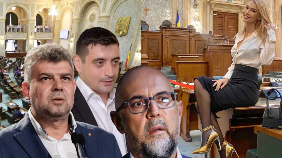 FOTO: Andreea Bălan a întors toate privirile în Parlament: „Ce legi aș da!