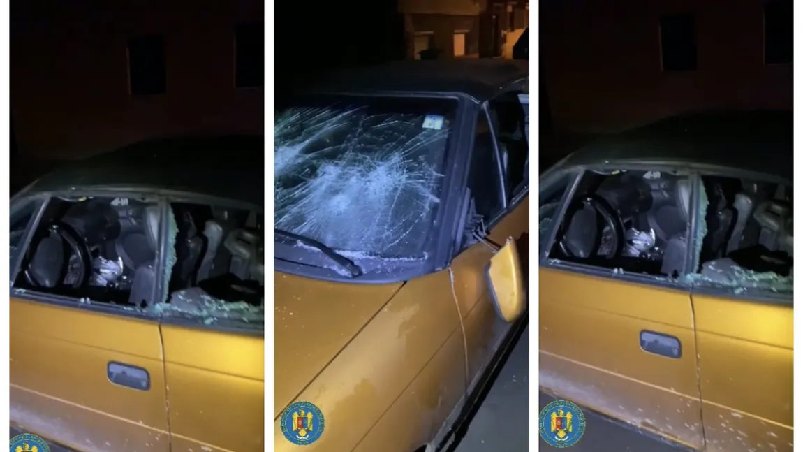 Scandal incredibil înainte de Anul Nou. Un tânăr și-a snopit în bătaie bunicul, apoi i-a distrus mașina și i-a spart geamurile casei