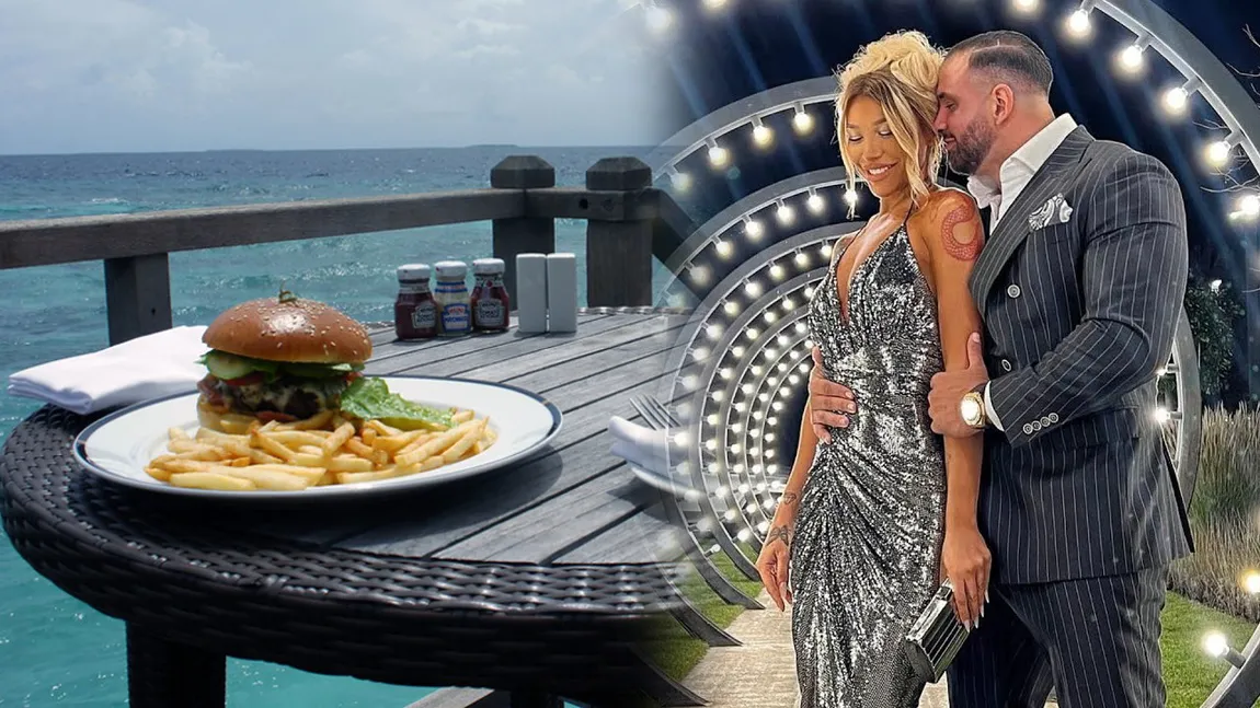Cât au plătit Alex Bodi și Ema Uta pentru un burger în Maldive. Prețul preparatului este unul extrem de piperat