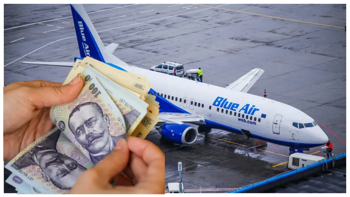 Blue Air a început să restituie banii pasagerilor pentru cursele anulate. Ce trebuie să facă românii ca să primească contravaloarea biletelor cumpărate