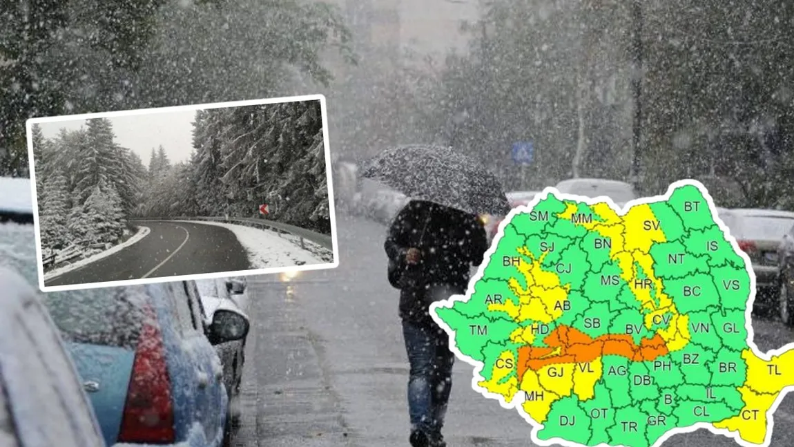 Alertă meteo. Ciclonul arctic se instalează în România. ANM anunţă zone cu vreme siberiană în zilele următoare