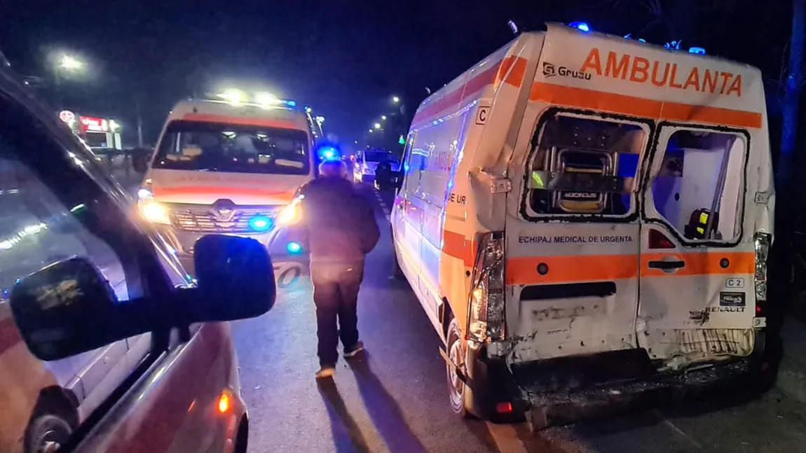 Copil de 11 ani, accidentat mortal pe o trecere de pietoni din Giurgiu de o ambulanţă lovită de un TIR