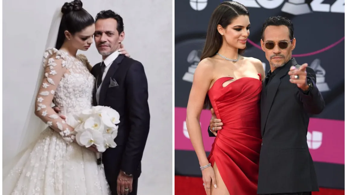 Marc Anthony s-a căsătorit cu Nadia Ferreira. Fosta Miss Univers Paraguay a strălucit la propriu
