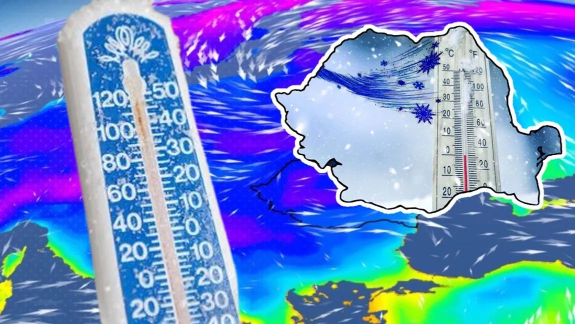 Prognoza meteo. Avertismentul ANM, când ajunge furtuna arctică peste România. Vortexul aduce munţi de zăpadă şi temperaturi siberiene