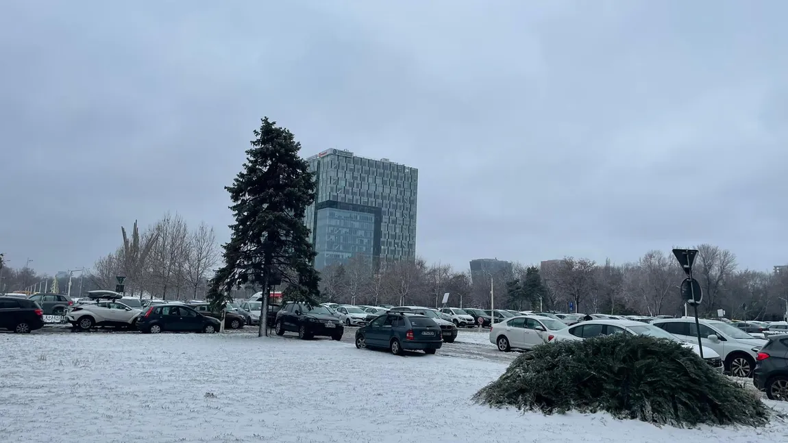 Cât va mai ninge în București. A fost prelungită alerta meteo COD GALBEN