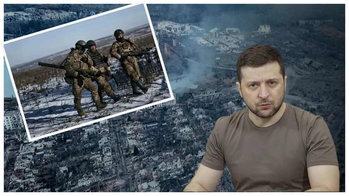 Volodimir Zelenski, despre luptele din Soledar: ”Forţele ucrainene îşi menţin poziţiile şi provoacă inamicului pierderi semnificative”