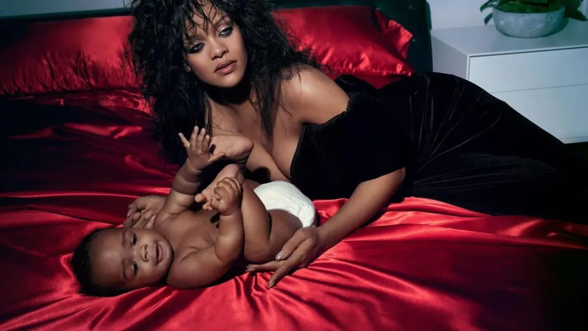 Rihanna a arătat lumii întregi cum arată fiul ei de 9 luni: 