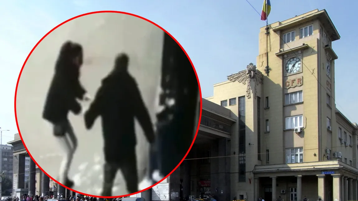 VIDEO Incident șocant în Gara de Nord! O femeie a fost înjunghiată de un bărbat care era îndrăgostit de ea