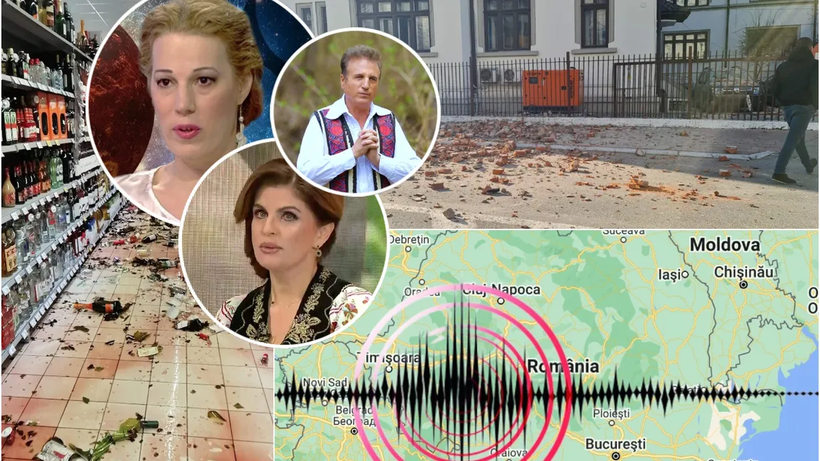 Cutremur în Oltenia! Cum au resimţit vedetele din această parte a ţării seismul de 5,7 grade. Mariana Ionescu Căpitănescu: 