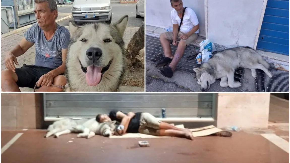 Ionel, un român care trăia pe străzile din Italia, a murit după ce a refuzat să se interneze pentru a nu-și abandona câinele