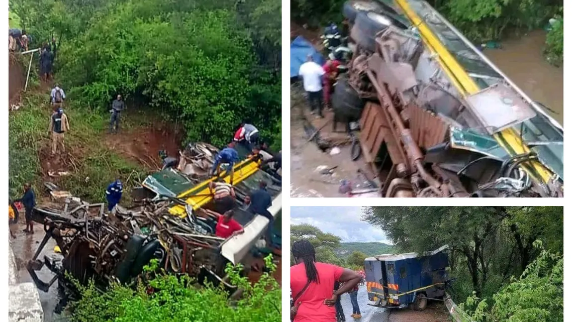 Impact catastrofal: 20 de morţi şi alţi zeci de răniţi după ce un autobuz plin de călători a fost lovit de un camion blindat VIDEO