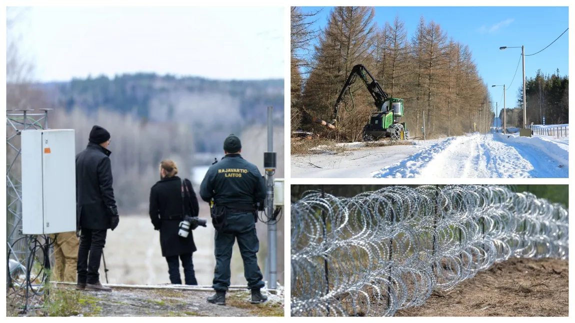 Finlanda a început ridicarea ”Cortinei de fier” cu Rusia. Gardul se va întinde pe o distanță de 200 km