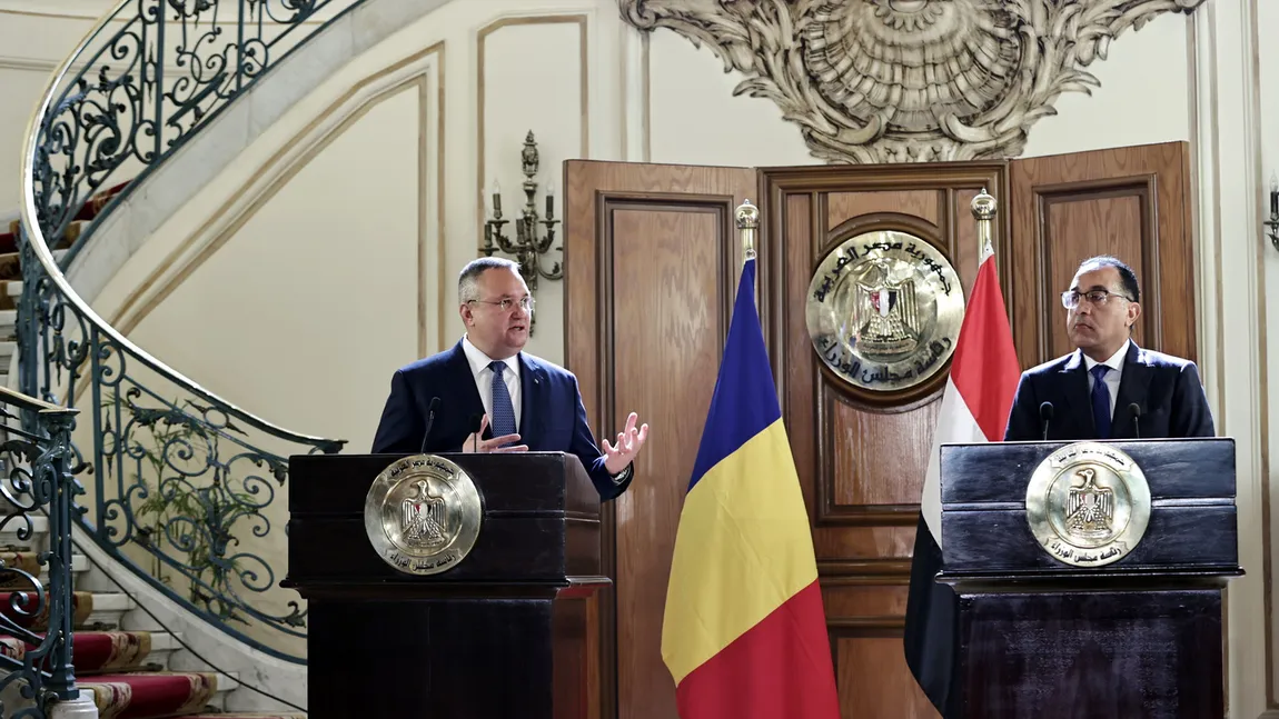 Nicolae Ciucă, în discursul ţinut în Egipt: Să facem tot posibilul să evităm criza alimentară