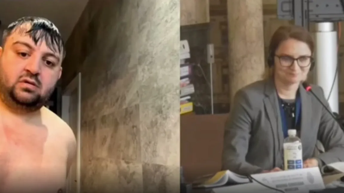 VIDEO: Cascadorii râsului la Sectorul 1. Consilierul PSD a intrat în ședință dezbrăcat, cu șampon în păr: „Tehnica îmi joacă feste