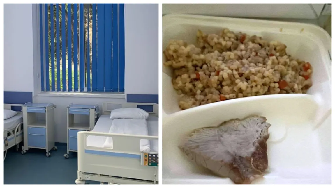 Revoltător! Ce a putut să primească o pacientă internată la un spital din Cluj. A plătit 22 de lei pe meniu