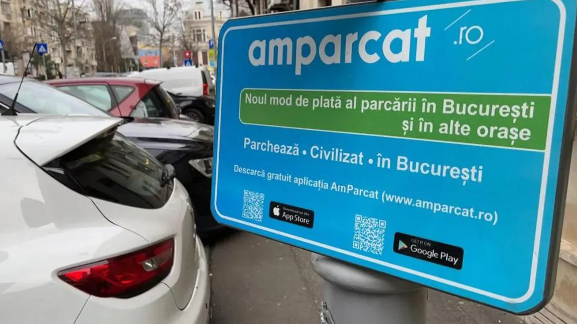 Aplicatia Amparcat - soluţia completă pentru parcare în Bucureşti