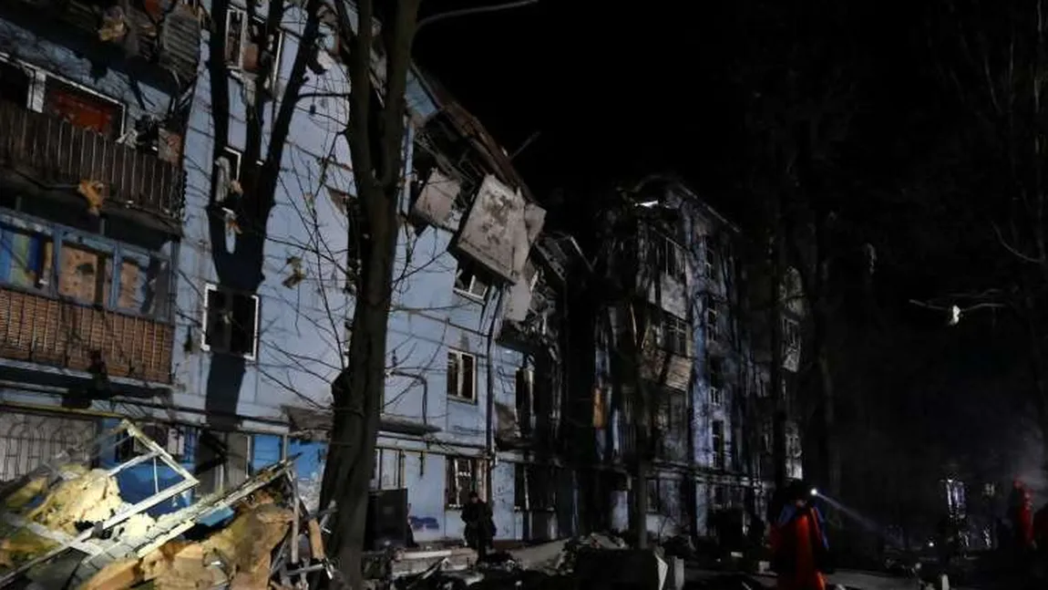 Război în Ucraina. Rachetele au lovit un bloc de locuinţe din Zaporojie VIDEO