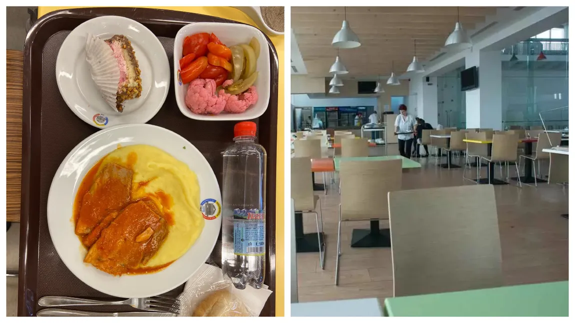 Care sunt cele mai ieftine cantine din București. Suma plătită de o studentă pentru masa de prânz