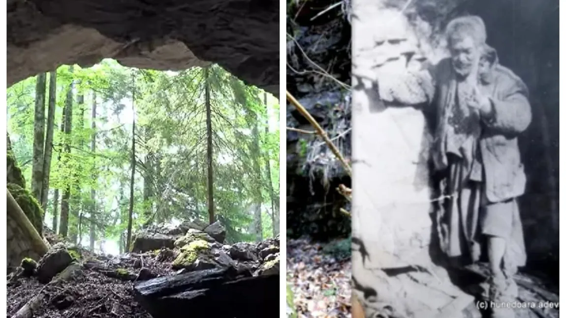 Secretele românului care a trăit într-o peșteră 140 de ani: ”Pentru cine nu-l cunoștea, era de speriat, dar oamenii în sat îl aveau la inimă”