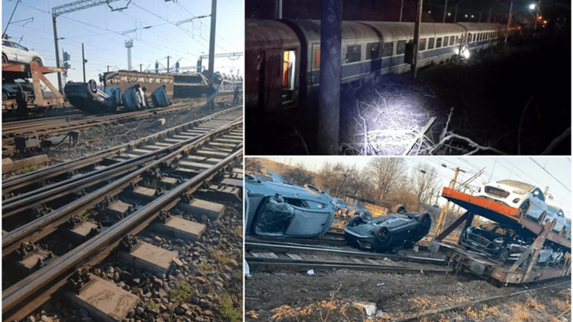 Mecanicul trenului de călători care a lovit un marfar în Teleorman, reţinut pentru 24 de ore. Ulterior, a fost pus sub control judiciar