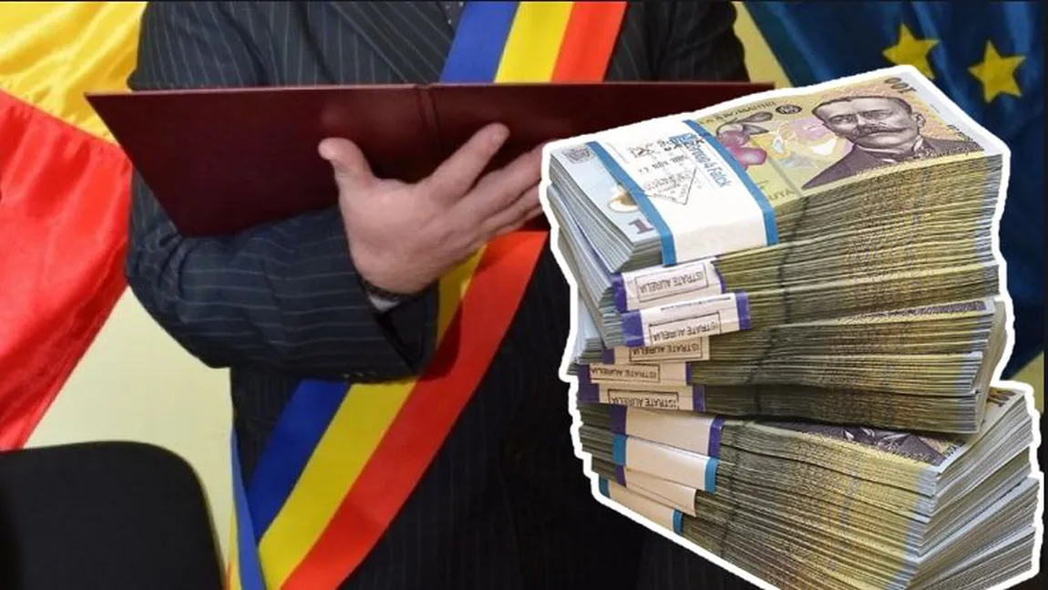 Ce salarii au primarii din România. Edilul unei comune poate câștiga peste 10.000 de lei lunar