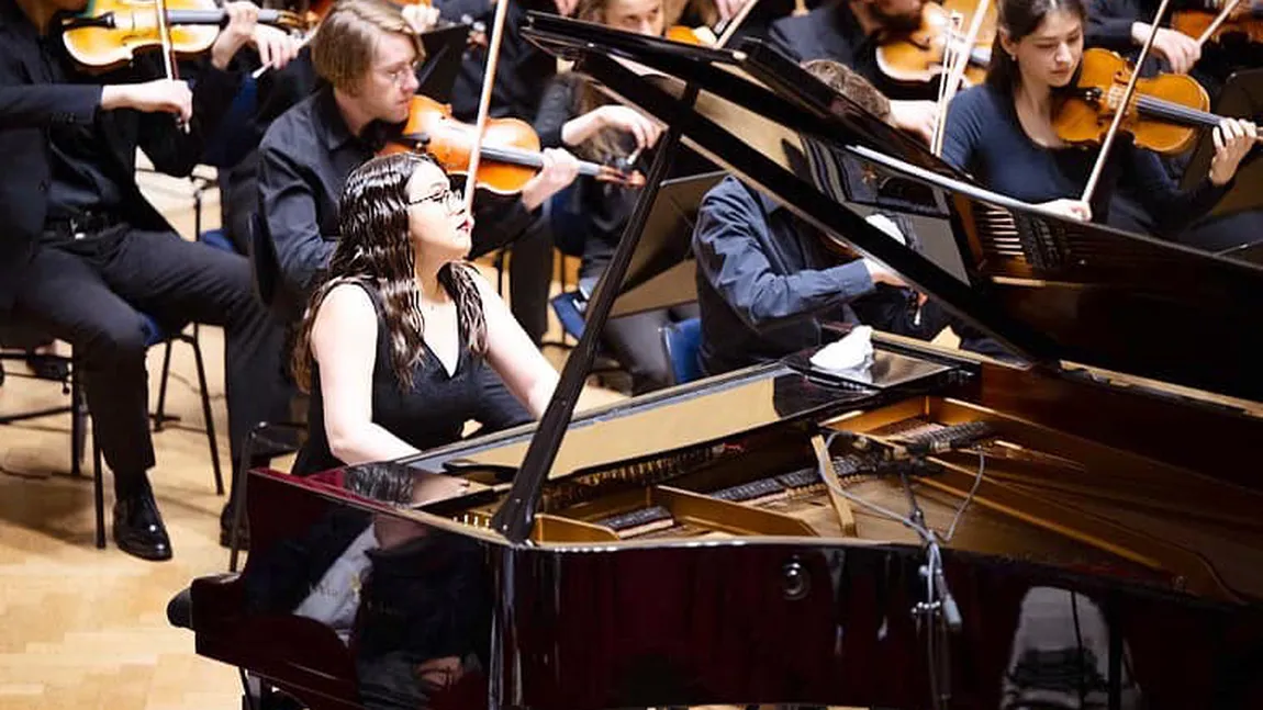 Tineri cu care ne mândrim! Ana Antonia Tudose, interpretare magistrală la pian pe scena Conservatorului Regal din Bruxelles