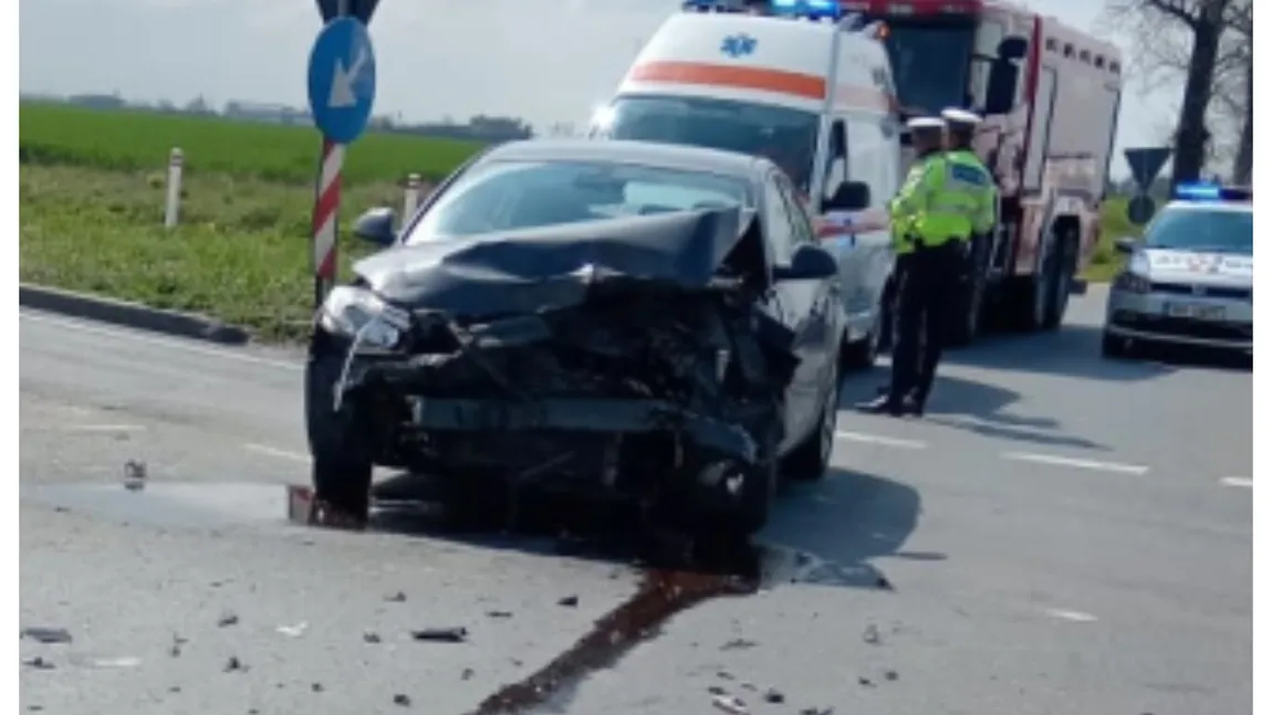 Plan roşu de intervenţie. Accident cu 9 victime în Teleorman