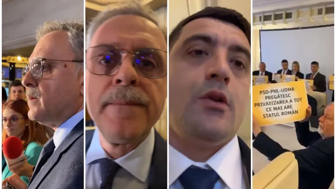 VIDEO: Tensiuni în Parlamentul României, cu George Simion și vicepreședintele ASF: „Ai luat 10.000 de euro ca să patronezi falimente! Când vă dați demisia?