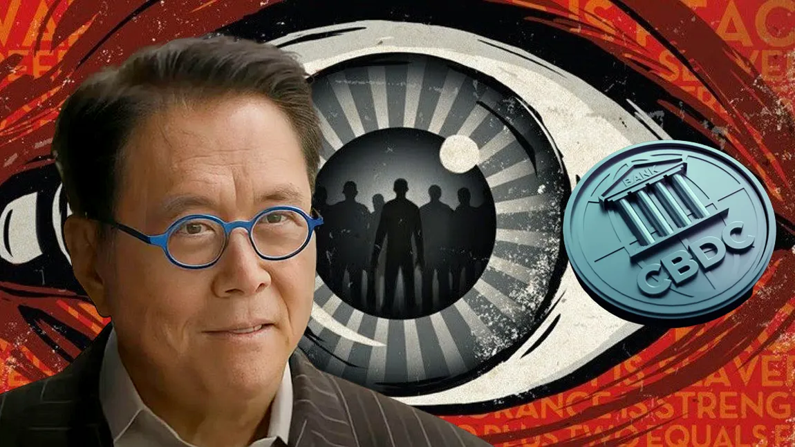 Ce părere are Robert Kiyosaki despre CBDC - moneda digitală controlată de guvern: „Intimitatea merge într-o direcție orwelliană!