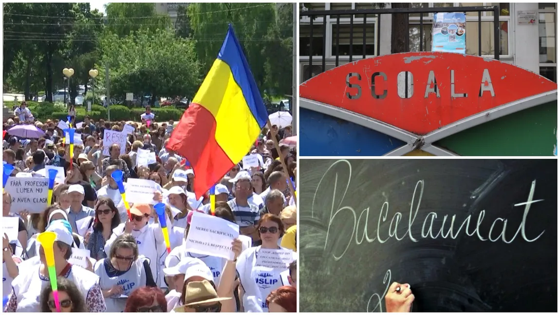 Calendarul examenului de Bacalaureat dat peste cap de greva din Educație. Ce se va întâmpla începând cu data de 29 mai