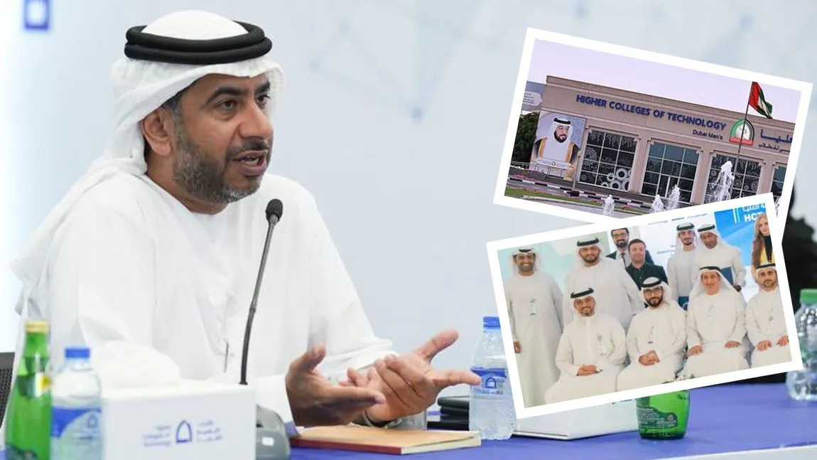 UAE investeşte în viitor prin intermediul Higher Colleges of Technology. Dr. Faisal Alayyan, preşedinte şi CEO al HCT,  anunţă deschiderea noului campus din Abu Dhabi: 