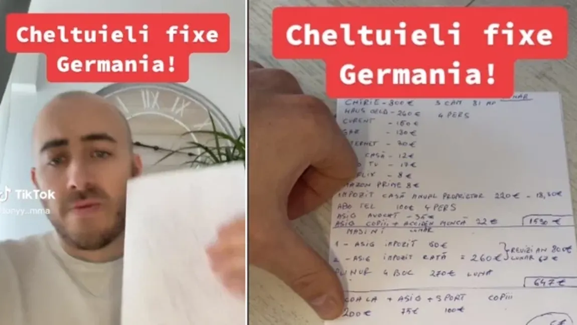 Cât cheltuie pe lună un român stabilit în Germania. 