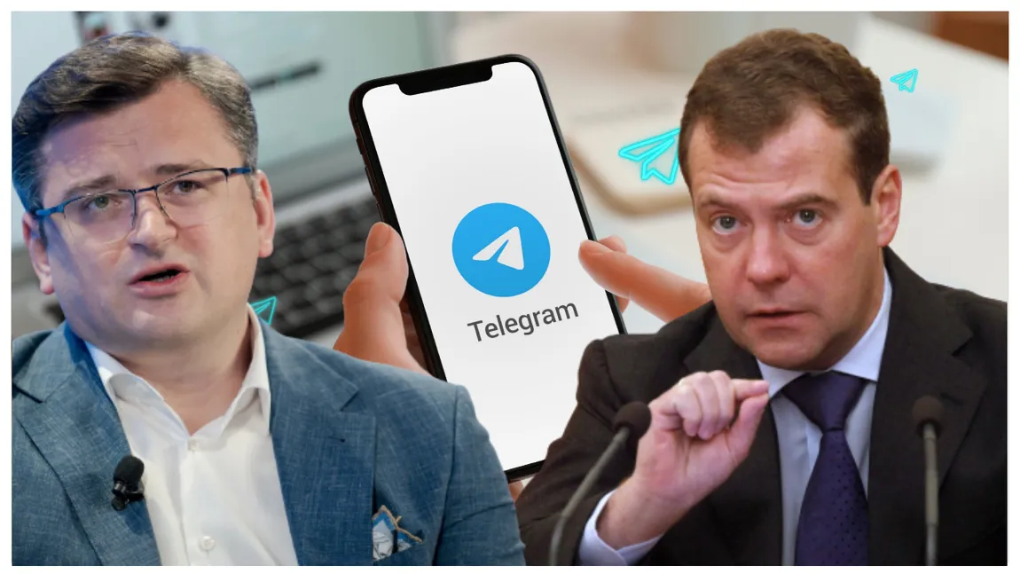 Dmitro Kuleba șterge pe jos cu Dmitri Medvedev. ”Să bea mai puţină vodcă înainte de a posta pe Telegram”