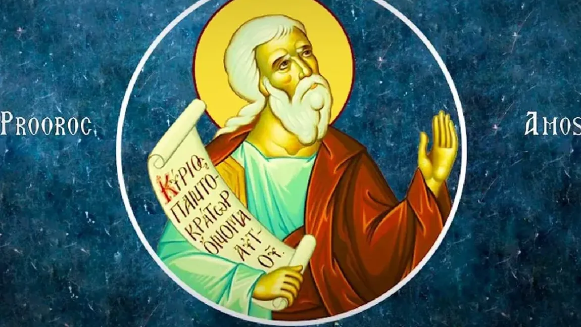 Calendar ortodox 15 iunie 2023. Sfântul Proroc Amos. Rugăciune pentru luminarea minţii