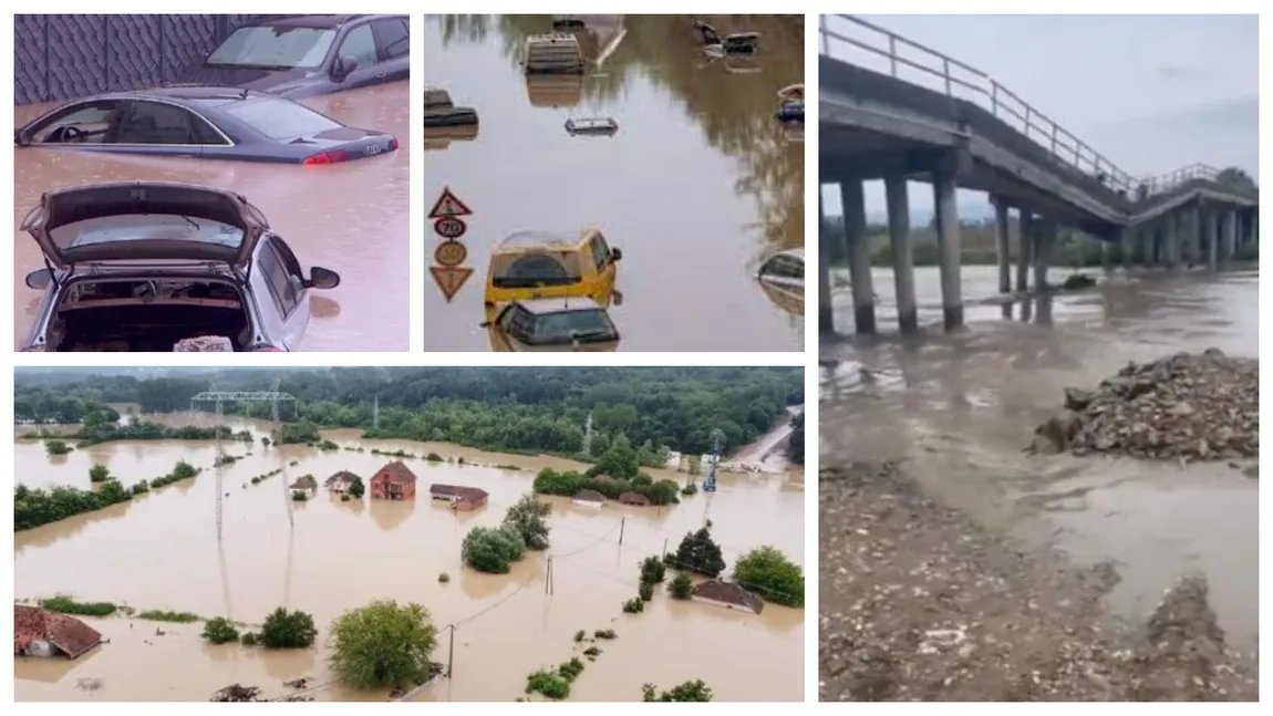 A fost decretată stare de urgenţă din cauza intemperiilor. Codul roşu a măturat tot în cale, imagini apocaliptice VIDEO