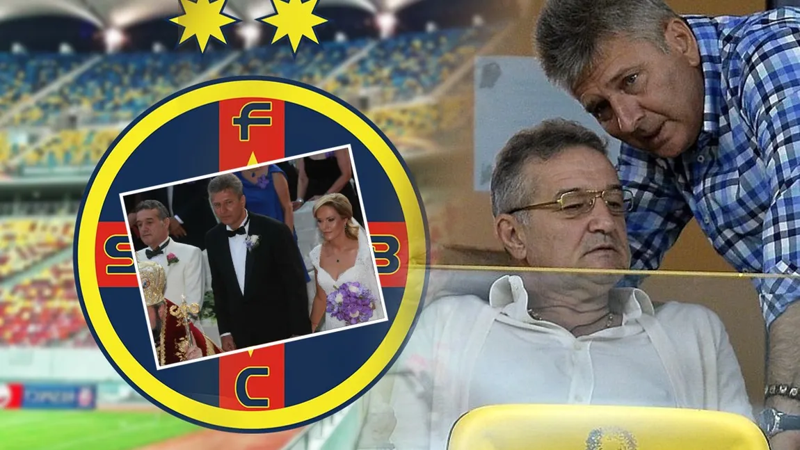 EXCLUSIV VIDEO Naşul Gigi Becali şi finul Florentin Pandele, împăcare în direct la România TV după scandalul 
