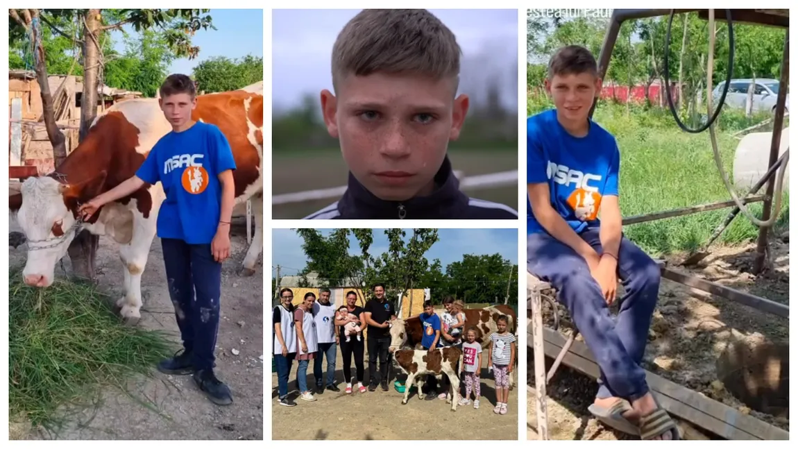 Povestea emoționantă a lui Paul, băiatul de 13 ani care și-a dorit o fântână și o vacă! Strigătul lui disperat de ajutor nu a fost trecut cu vederea de români