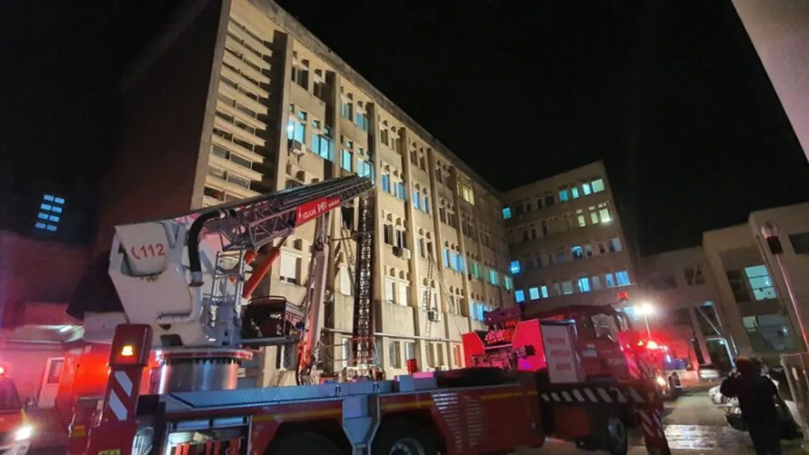 S-a aflat cauza incendiului de la Spitalul din Piatra Neamț, soldat cu moartea a zece pacienți