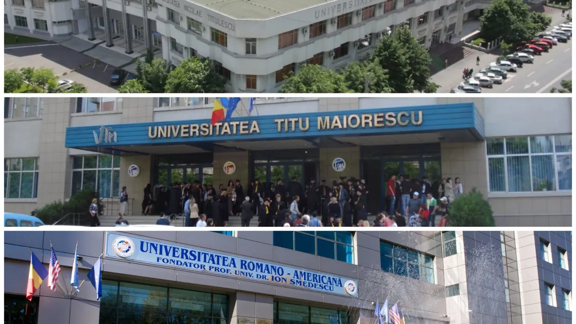 TOP cele mai bune universități private acreditate din România / Care sunt instituțiile de învățământ superior cu prestigiu scăzut | EXCLUSIV
