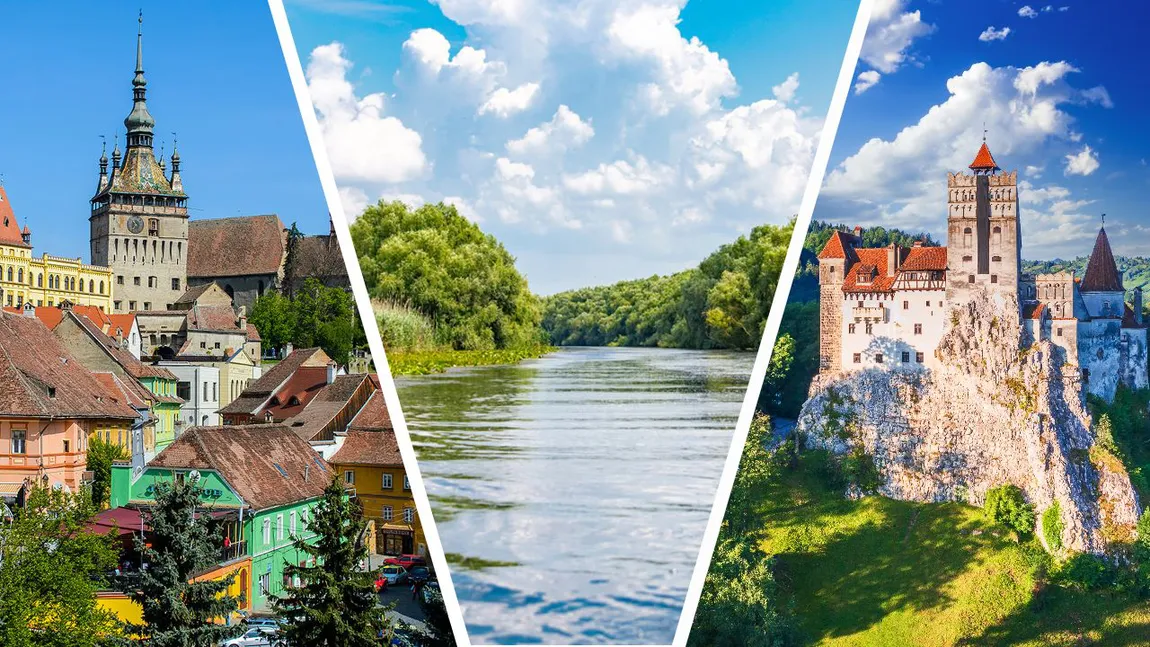 Top 10 cele mai instagramabile locuri din România. Castelul Bran și Delta Dunării se află printre ele