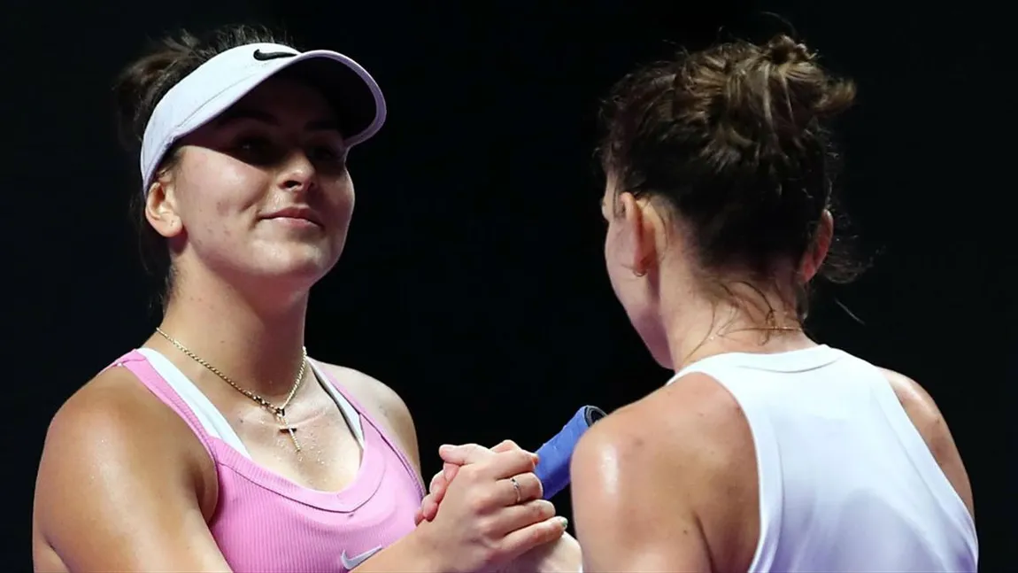 Bianca Andreescu, mesaj în limba română pentru Simona Halep: 