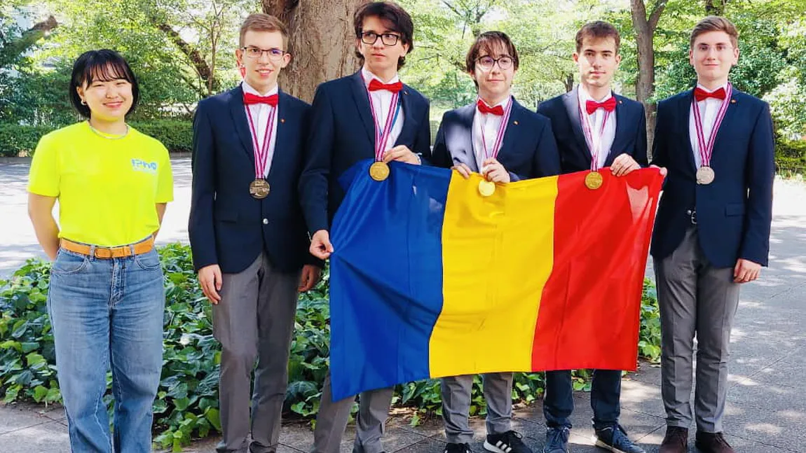 Succes uriaş pentru România! Elevii români au obţinut locul 1 în Europa şi locul 3 în lume la Olimpiada Internaţională de Fizică
