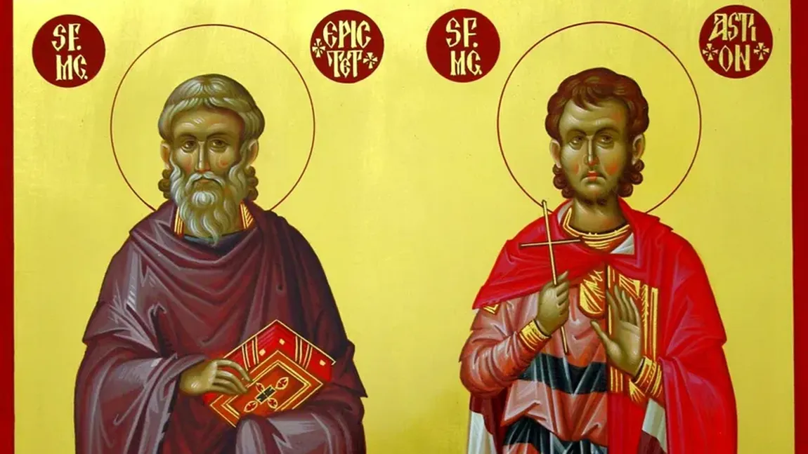 Calendar ortodox 8 iulie 2023. Cruce neagră: Sfinții Epictet și Astion, mari tămăduitori. Rugăciune pentru vindecare grabnică