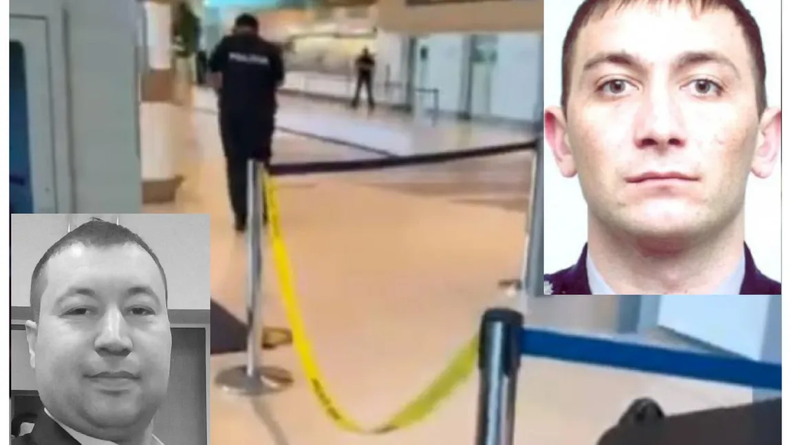 VIDEO Momentul atacului de pe Aeroportul Internațional Chișinău, filmat de martori. Un polițist și un agent de securitate au fost împușcați mortal