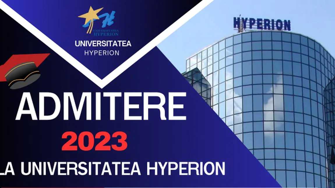 Admitere 2023 la Universitatea Hyperion