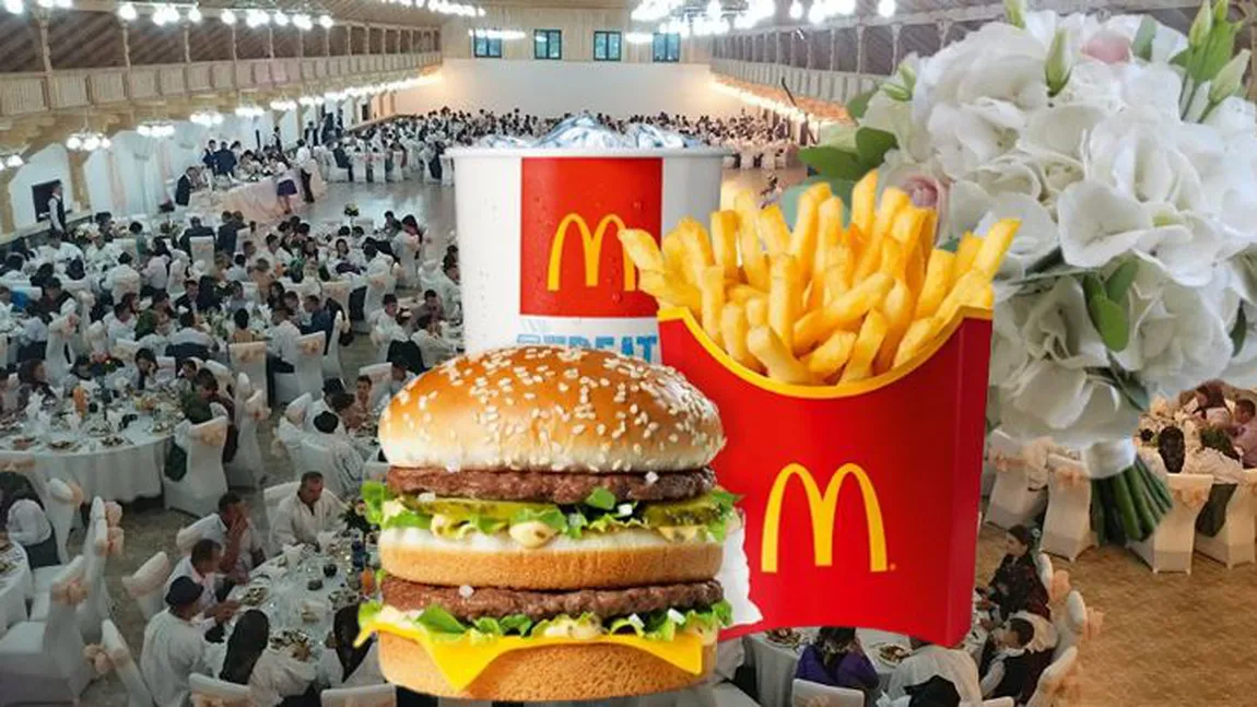 Generaţia Z schimbă tradiţia! McDonald's lansează meniul de nuntă, costă 200 de euro. Cum arată tortul mirilor