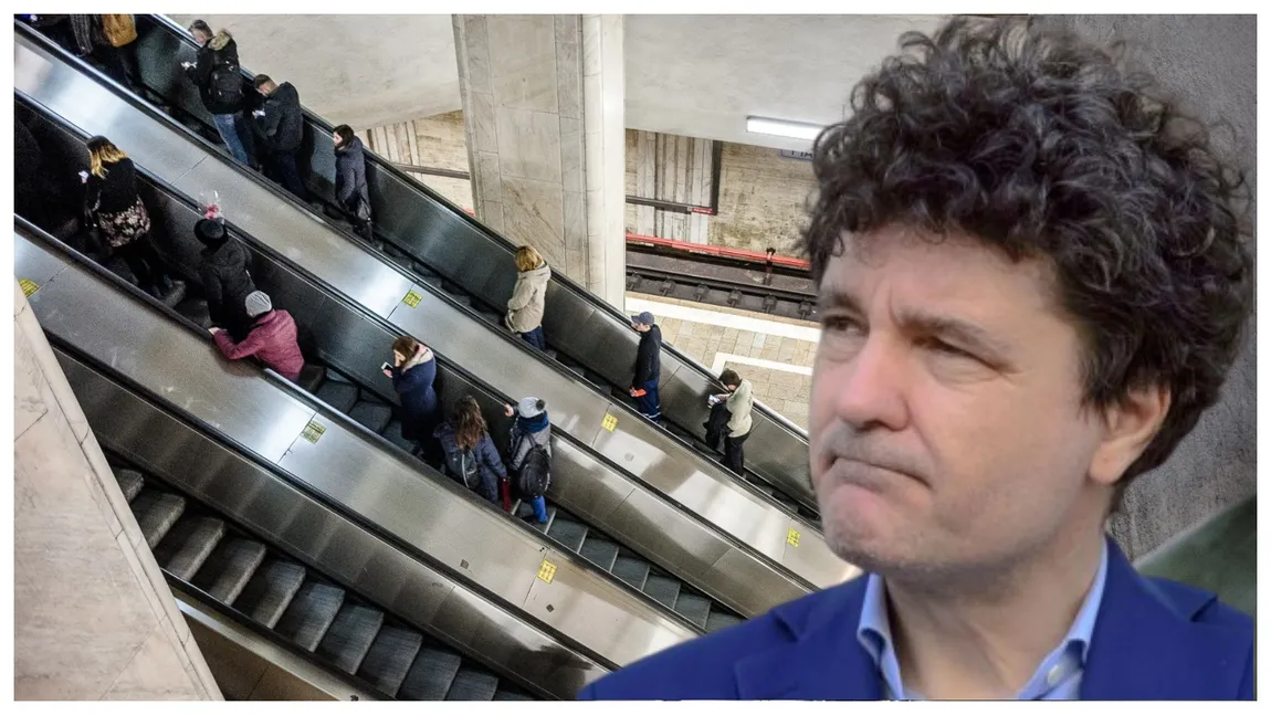 Nicușor Dan schimbă scările rulante din Piața Universității. Ce valoare estimată are investiția