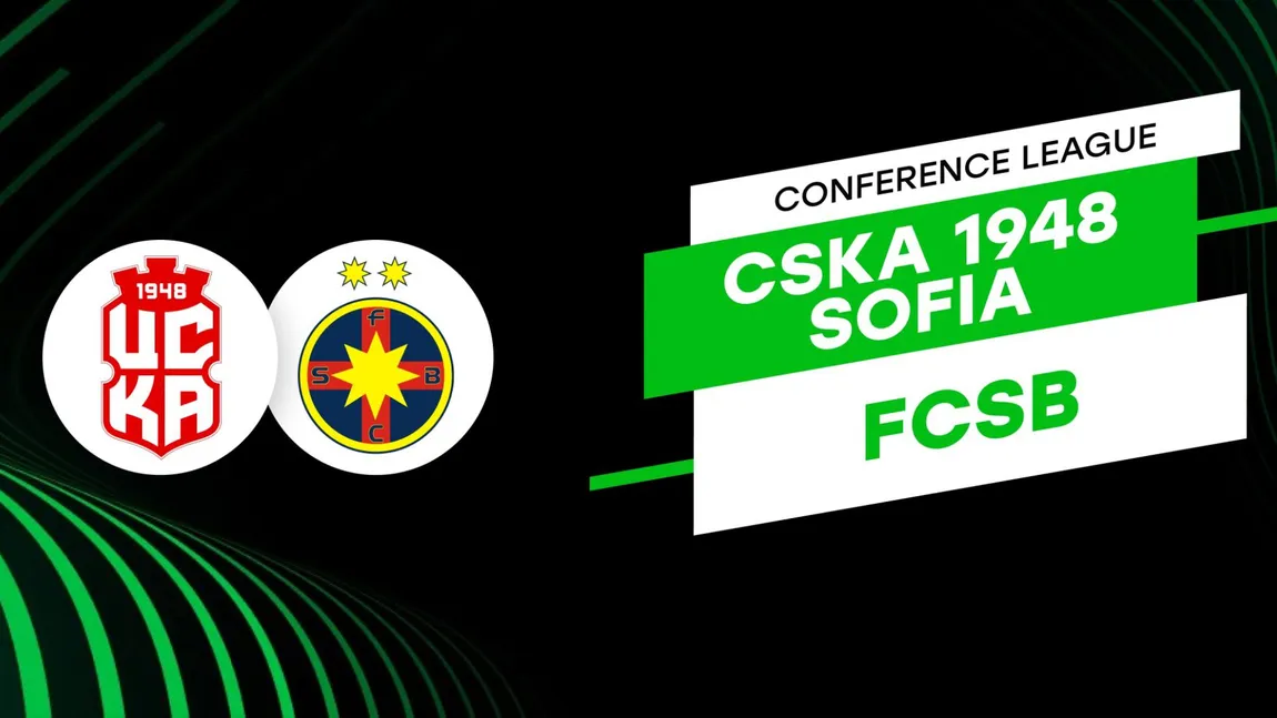 TSKA 1848 Sofia - FCSB 0-1. Victorie importantă pentru echipa lui Becali în Conference League